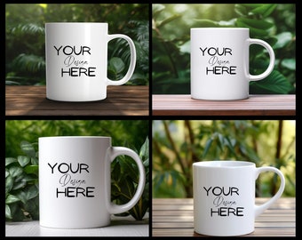 Bundle Modern MockUp Mug MockUps Coffee Cup Mock up Photo Template Blank Mug Coffee Cup Mockup Photograph Styled Stock JPG Digital Download
