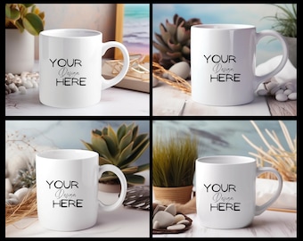 Bundle Modern MockUp Mug MockUps Coffee Cup Mock up Photo Template Blank Mug Coffee Cup Mockup Photograph Styled Stock JPG Digital Download