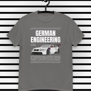 German Engineering Car Enthusiast Tee: Automotive Gift
