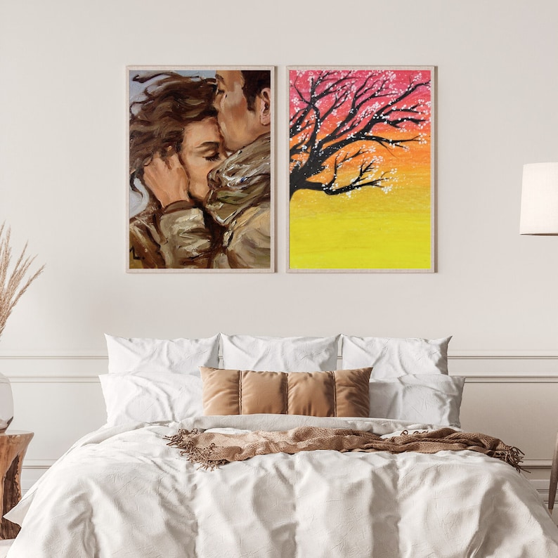 Custom Bedroom Art Wall Frame Bedroom Wall Art for Above Bed - Etsy