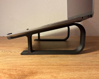 Laptop Stand 3D Model - STL Digital File for Ergonomic and Stylish Support