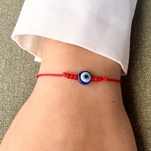 Red String Bracelet, Red String Protection Bracelet, Amulet Red String Kabbalah Red Bracelet, Friendship Bracelet