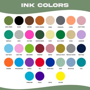 Custom Wedding Coasters Personalized 40 Pt Pulpboard Coasters Wedding Favors Reception Drink Coasters image 5
