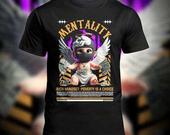 Streetwear Angel Design | Dope Shirt PNG File (Digital Download)