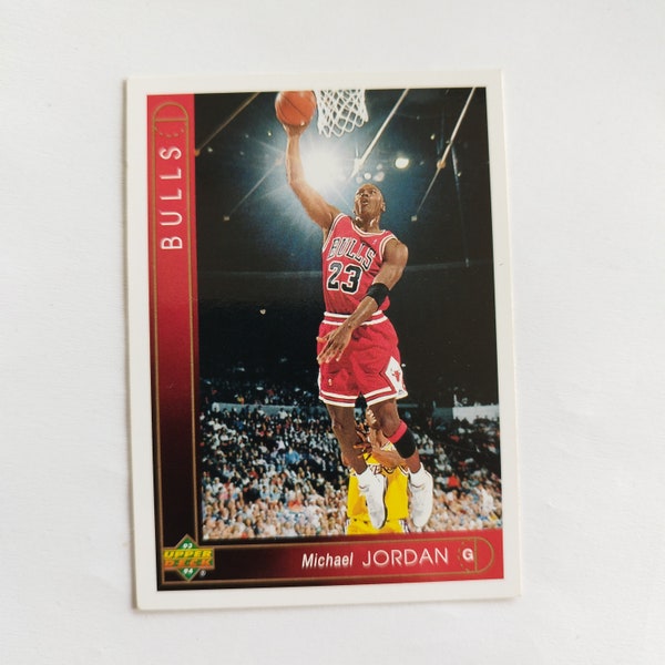 upper deck michael jordan card 23