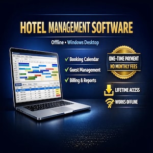 Hotelbeheersoftware voor Windows