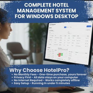 Software de gestión hotelera para Windows
