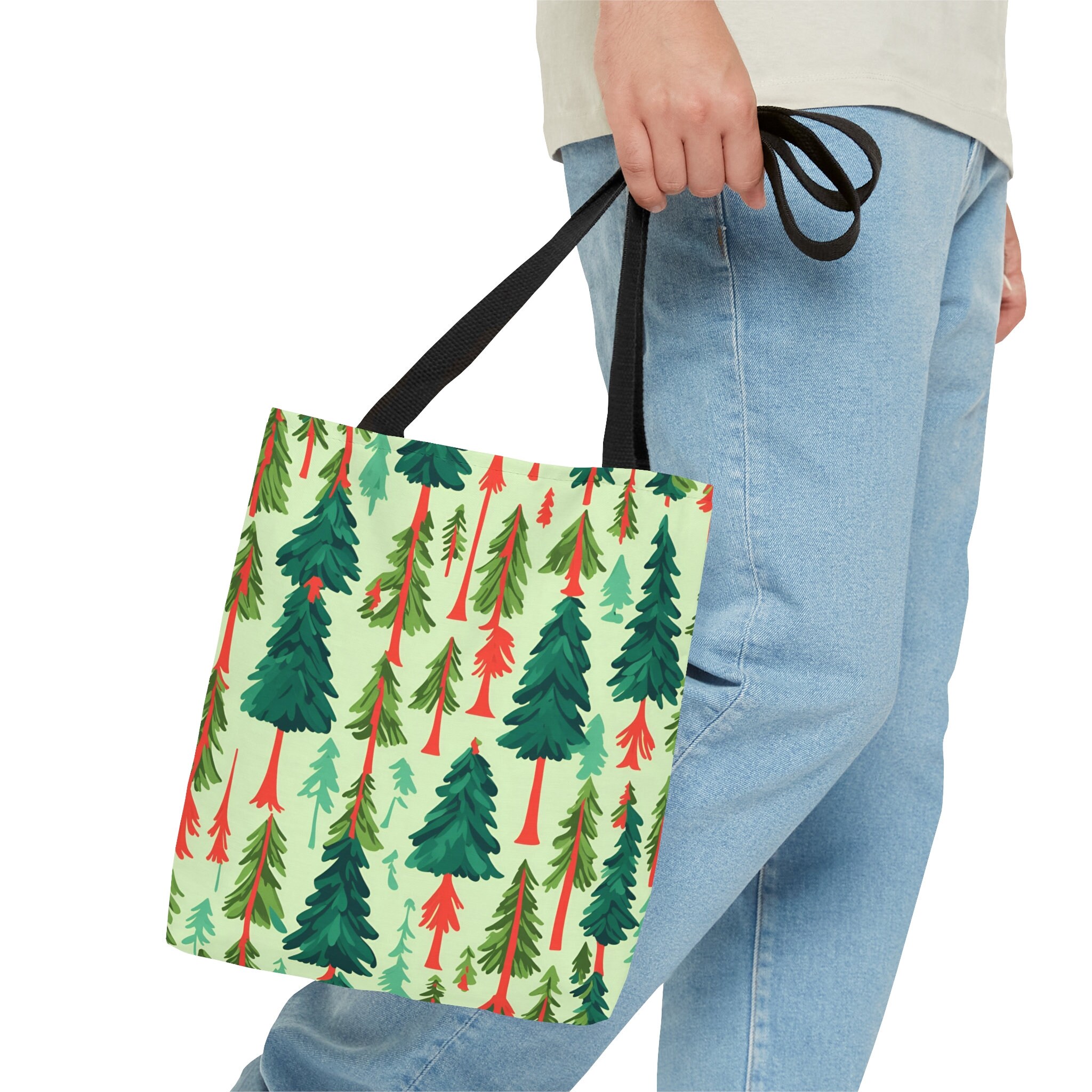 STANDARD A5 TOTE BAG IN GREEN FOREST CALFSKIN main image 1