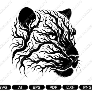 Panther Svg, Panthers Svg, Panthers School PNG, Panthers Mascot Svg, Cut File Cricut, Panthers PNG, Instant Download for Crafting, DXF, Png