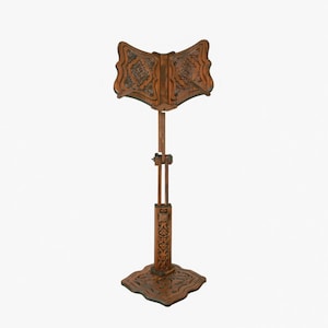 Adjustable Wooden Book Stand: Quran, Bible, Torah Holder Lectern