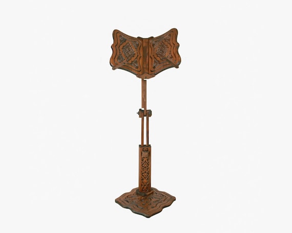Adjustable Wooden Book Stand: Quran, Bible, Torah Holder Lectern