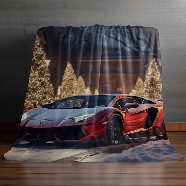 Velveteen Plush Blanket, Luxury blankets, Holiday Blankets, Bedroom Blanket, Couch Throw, Lamborghini, Boys Bedroom, Warm Cozy Blanket