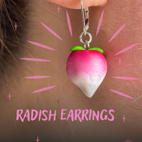 Radish Earrings