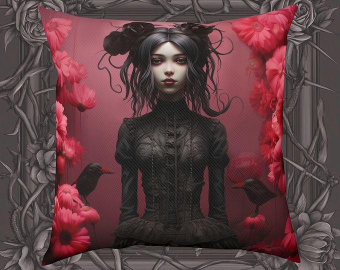 Poppy's Throw Cushion