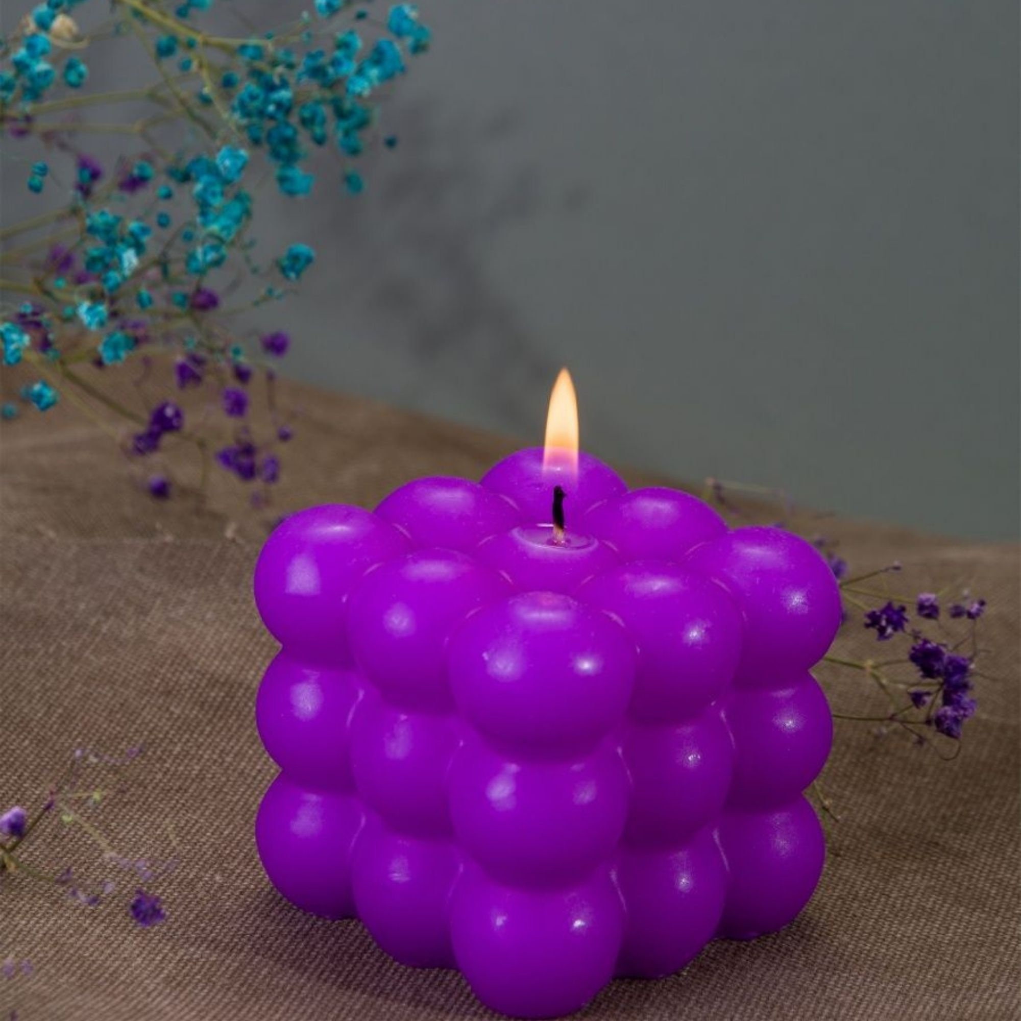 Candles Candle Bubble Large Cube Candles Luxury Scented Rubik's