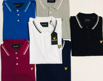 Lyle and Scott Short Sleeve Classic Polo Shirts For Mens