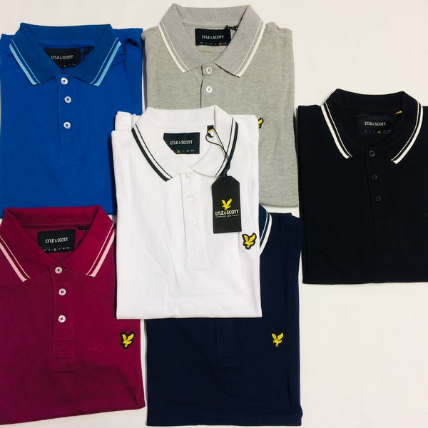 Lyle and Scott Short Sleeve Classic Polo Shirts For Mens