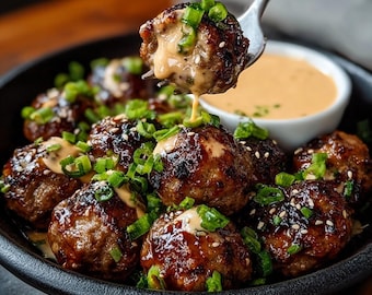 Korean BBQ Meatballs Recipe - Restaurant Quality Asian Fusion Cooking Guide PDF