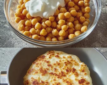Recette de pain aux pois chiches et au yogourt PDF | Téléchargement numérique
