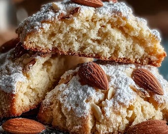 Soft Almond Ricotta Cookies Recipe PDF – Naturally Gluten-Free, Elegant Italian-Style Cookies