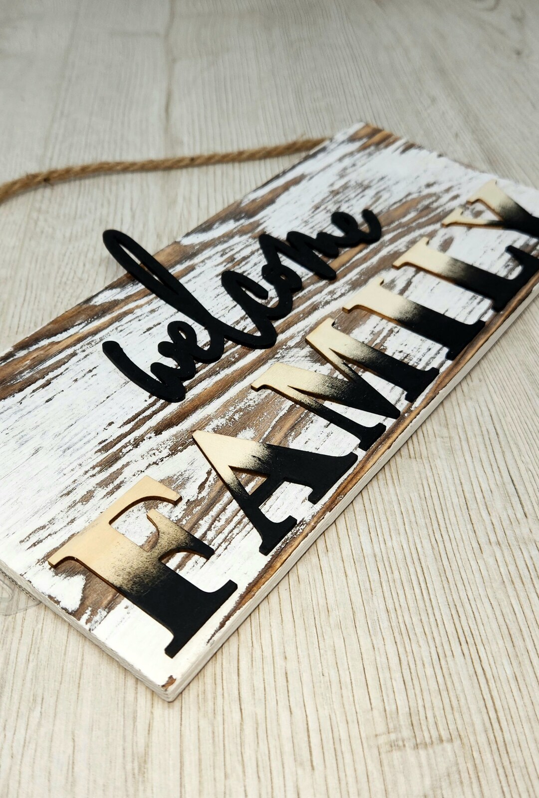 Welcome Family: "handmade Wooden Signs for Your Home", Welcome ...