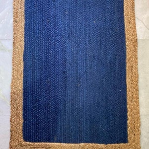 Natural Jute Rug, square Design Jute Rug, Rectangular Jute Rug, Home Decor rug