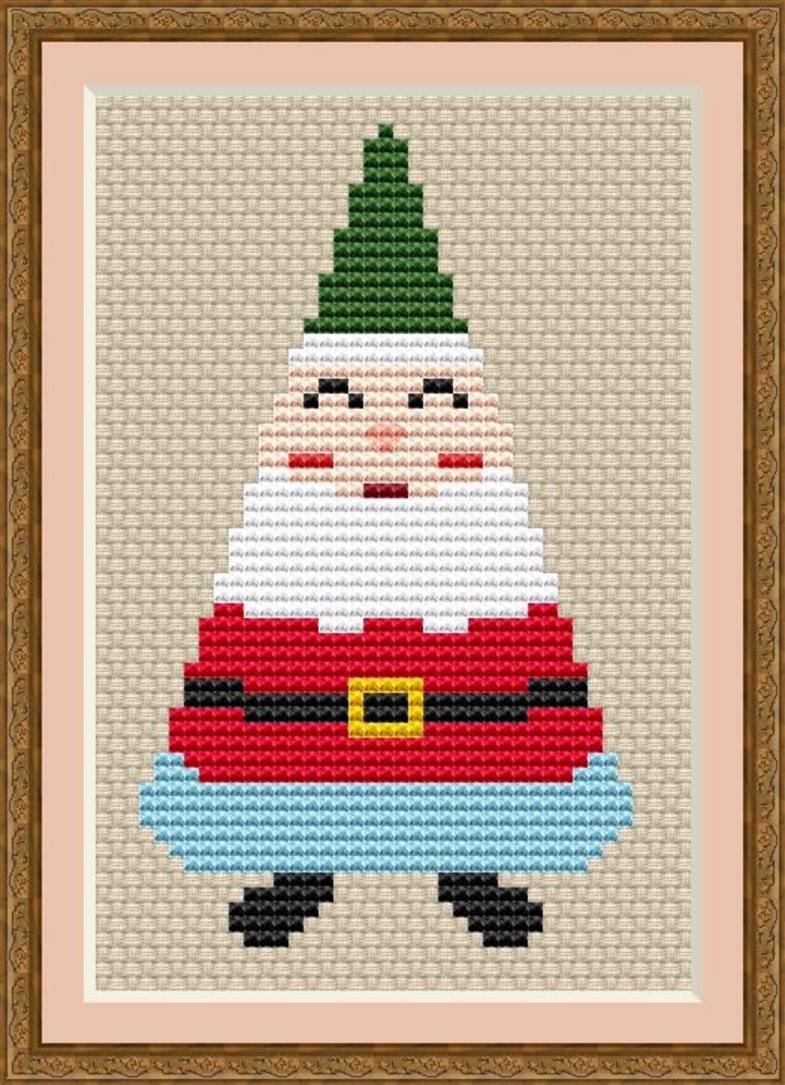SET of 12 Christmas Trees, Cross Stitch Pattern, New Year Cross Stitch ...