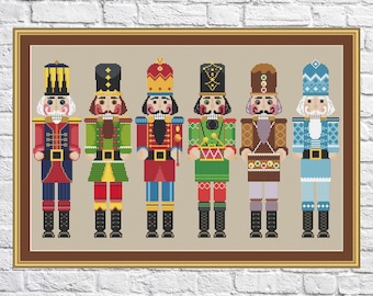Christmas muckrakers, Cross Stitch Pattern, Christmas Decoration, Holidays, PDF, instant download, CRMSET2