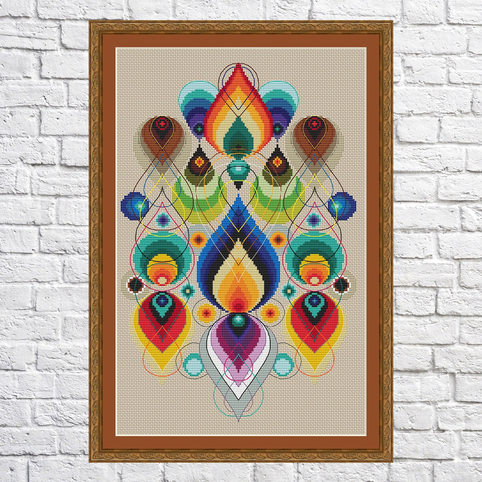 Abstract Rainbow from Tidy Patterns 