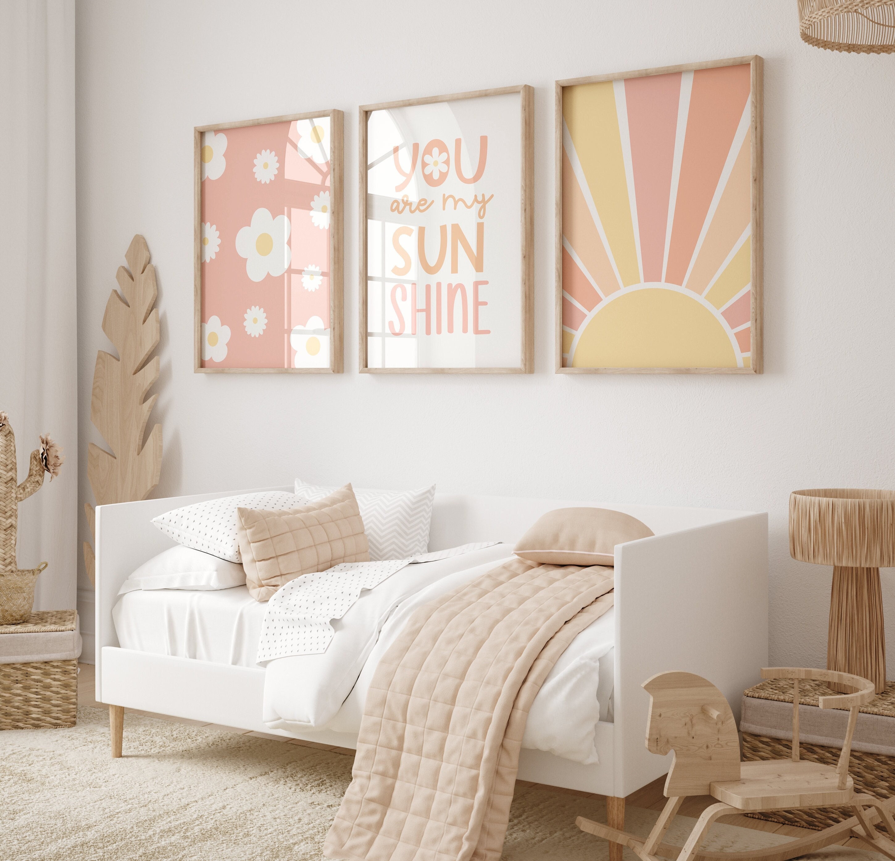 You Are My Sunshine Nursery Wall Art Prints, Set of 3 (digital Download ...