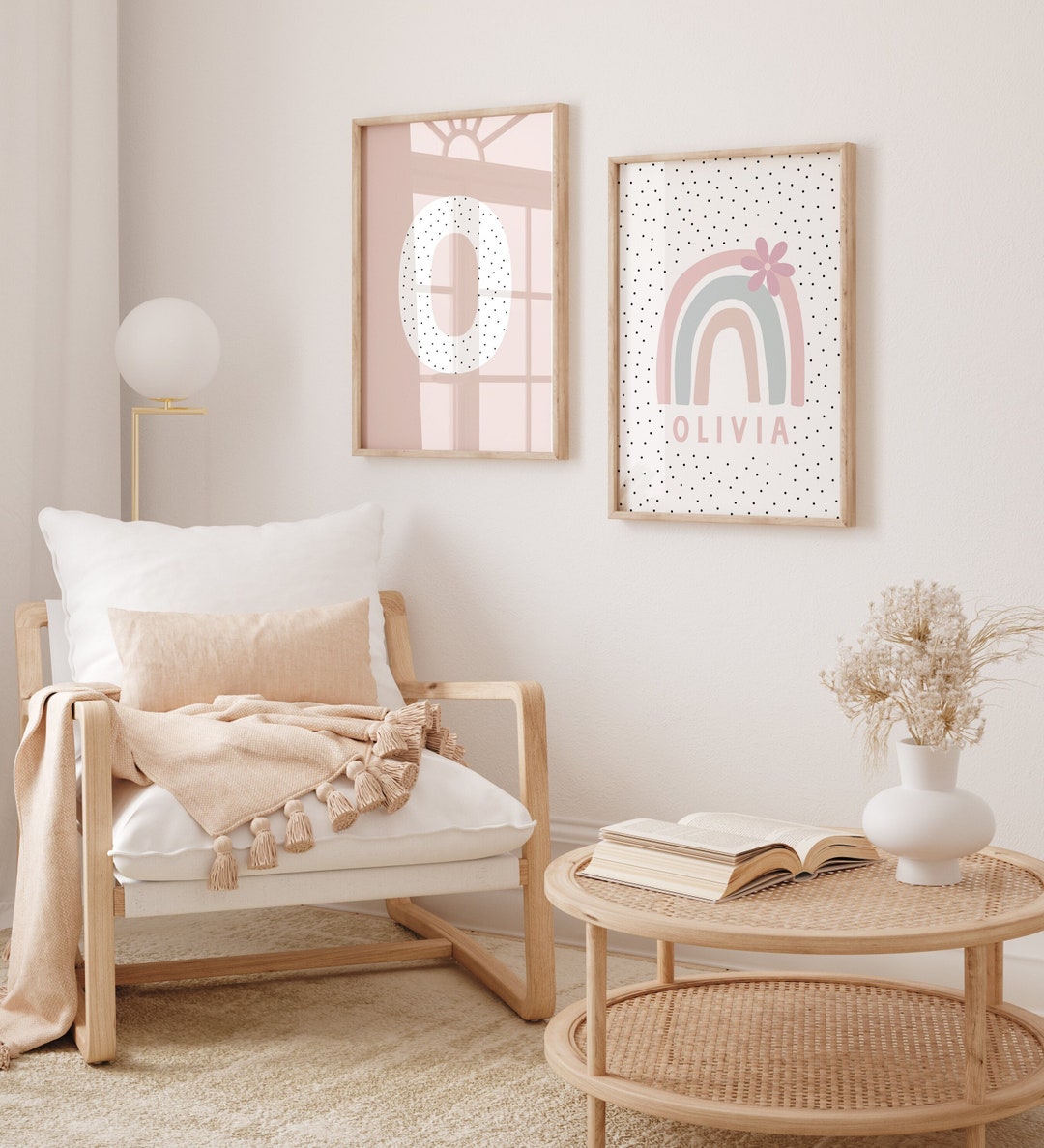 Huray Holzschild 'Isn't She Lovely' – Wanddekoration Für Mädchenzimmer, Boho-Stil, 13-29,5 Cm