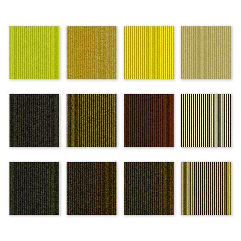 Seamless Yellow Striped Craft Paper Digital Paper - Etsy