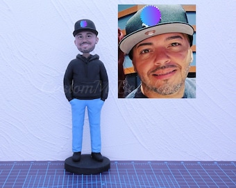 Spersonalizowane kiwające głowy mężczyzn, spersonalizowane kiwające głowy chłopaka, kiwające głowy męża, kiwające głowy taty, kiwające głowy szefa, kiwające głowy dziadka