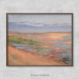 Marine | Vintage European Landscape Painting | Antique Wall Deco | PRINTABLE Digital Download