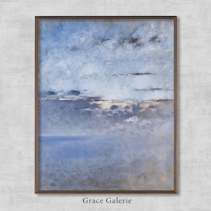 Sea and Clouds (1881) | Vintage Painting | Antique Wall Deco | PRINTABLE Digital Download