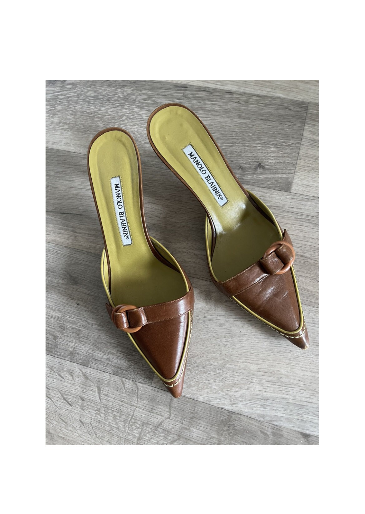Vintage Manolo Blahnik Heels - Etsy