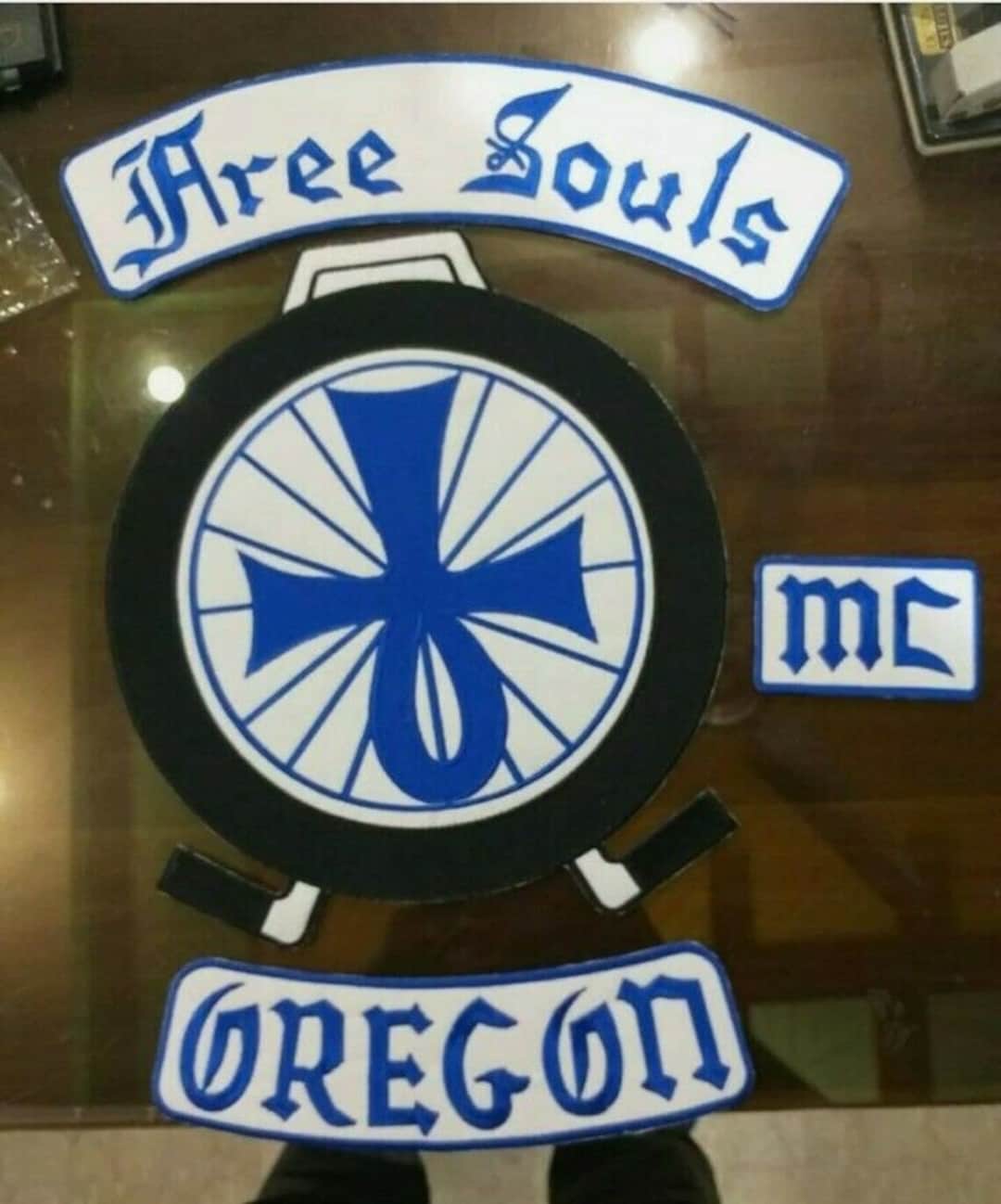 Free Souls Mc Embroidered Biker Patch Iron on Sew On Etsy Free Souls Mc Embroidered Biker Patch Iron on Sew On Etsy