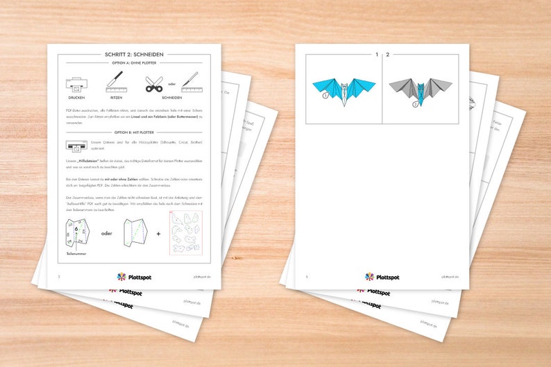 Bat SVG 3D Halloween Papercraft Low Poly - Cricut, Silhouette, Brother image 4