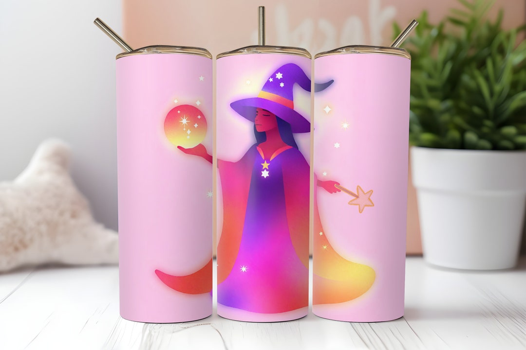 Witch Tumbler Wrap Halloween Witch Tumbler Design Bundle 20 Etsy