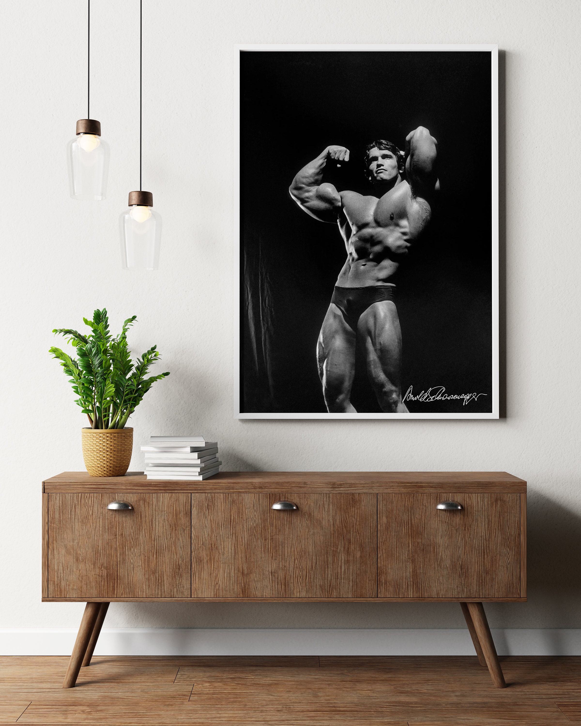 Arnold Schwarzenegger Signed Poster, Bodybuilding Poster sold by
