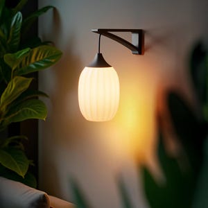 3D Printables Wall Lamp Model STL, Wall Lamp, Modern Wall Lamp