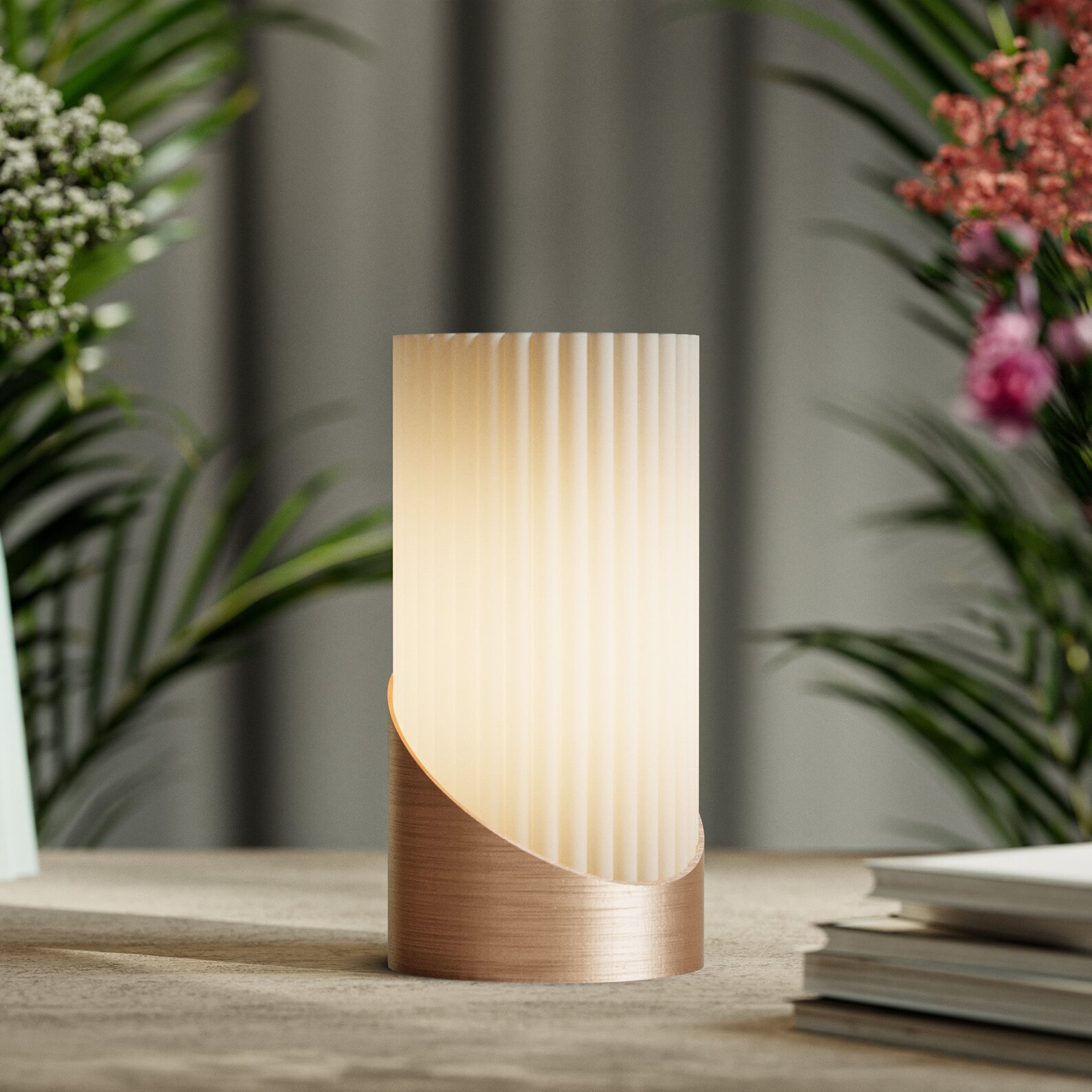 3D Printables Lamp Model STL, Table Lamp, Bedside Lamp, Modern Desk ...