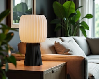 3D Printables Lamp Model STL, Table Lamp, Bedside Lamp, Modern Desk Lamp