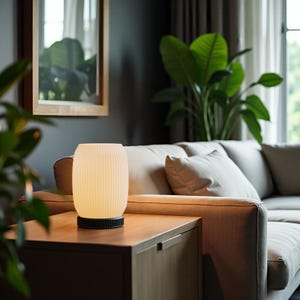 3D Printables Lamp Model STL, Table Lamp, Bedside Lamp, Modern Desk Lamp
