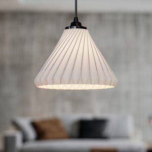 3D Printable Pendant Light, 3D Chandelier STL, Lamp STL File
