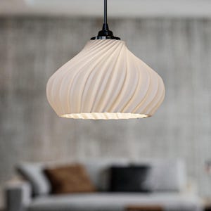 3D Printable Pendant Light, 3D Chandelier STL, Lamp STL File