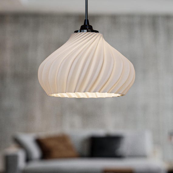 3D Printable Pendant Light, 3D Chandelier STL, Lamp STL File