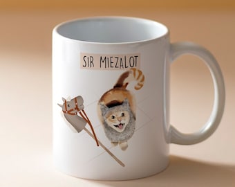 Tassen mit Sprüchen, Tasse Katze, Katzentasse, beidseitig bedruckt, 300 ml, Tasse mit Spruch, lustige Tassen, Geschenke für Katzenliebhaber