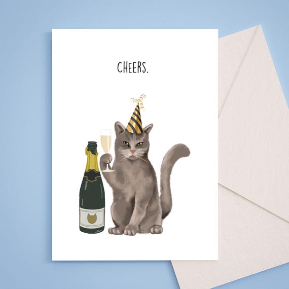 Biglietto Stampabile Buon Compleanno in Formato Cartolina Download Istantaneo