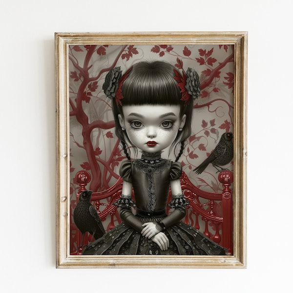 Raw Beauty: Mark Ryden inspired. Limited Edition. Popsurrealism Artwork, available for Download and Print.